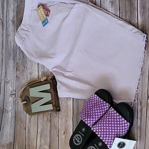 Merona light lilac-choose your own inseam-shorts with stretch